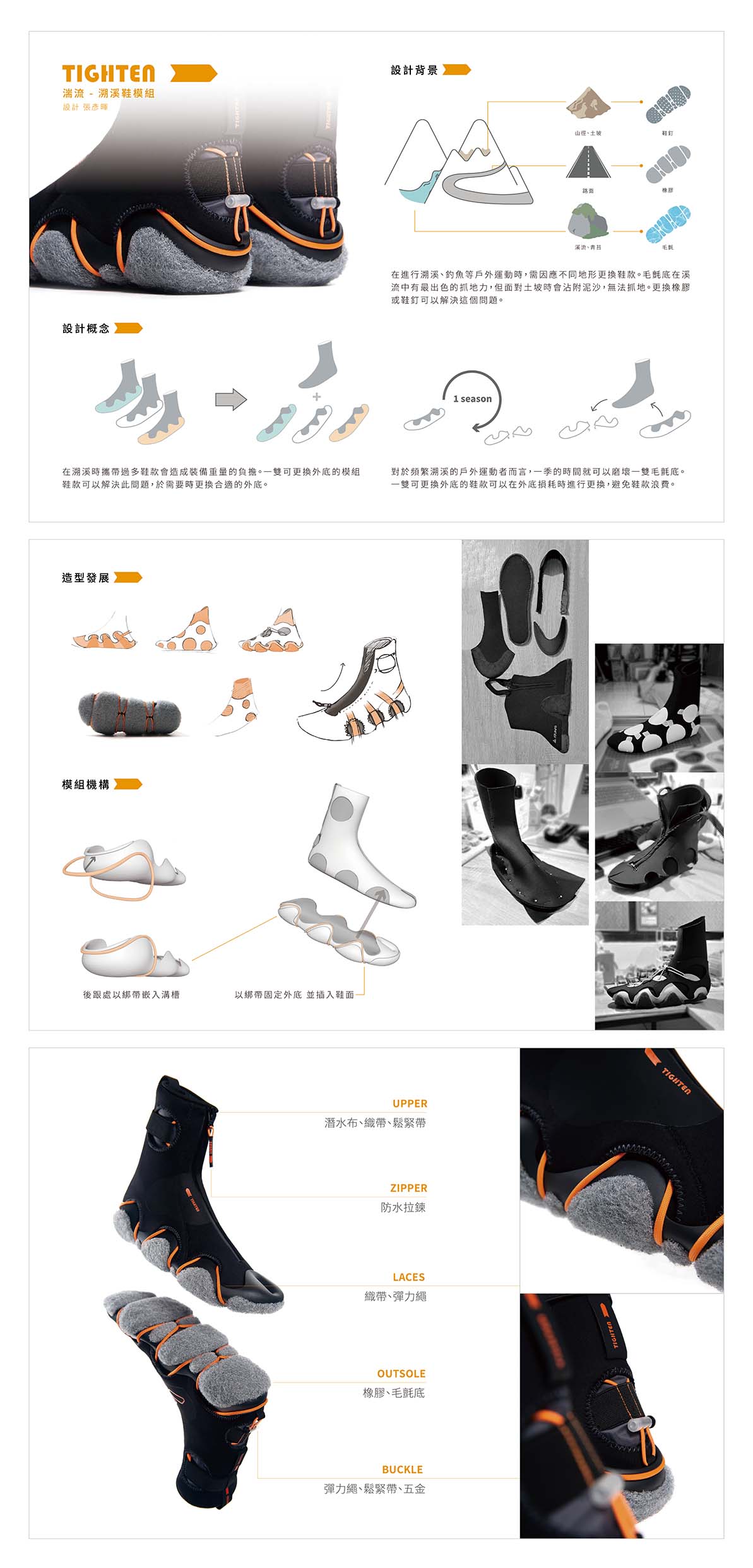 湍流-溯溪鞋模組 poster 2