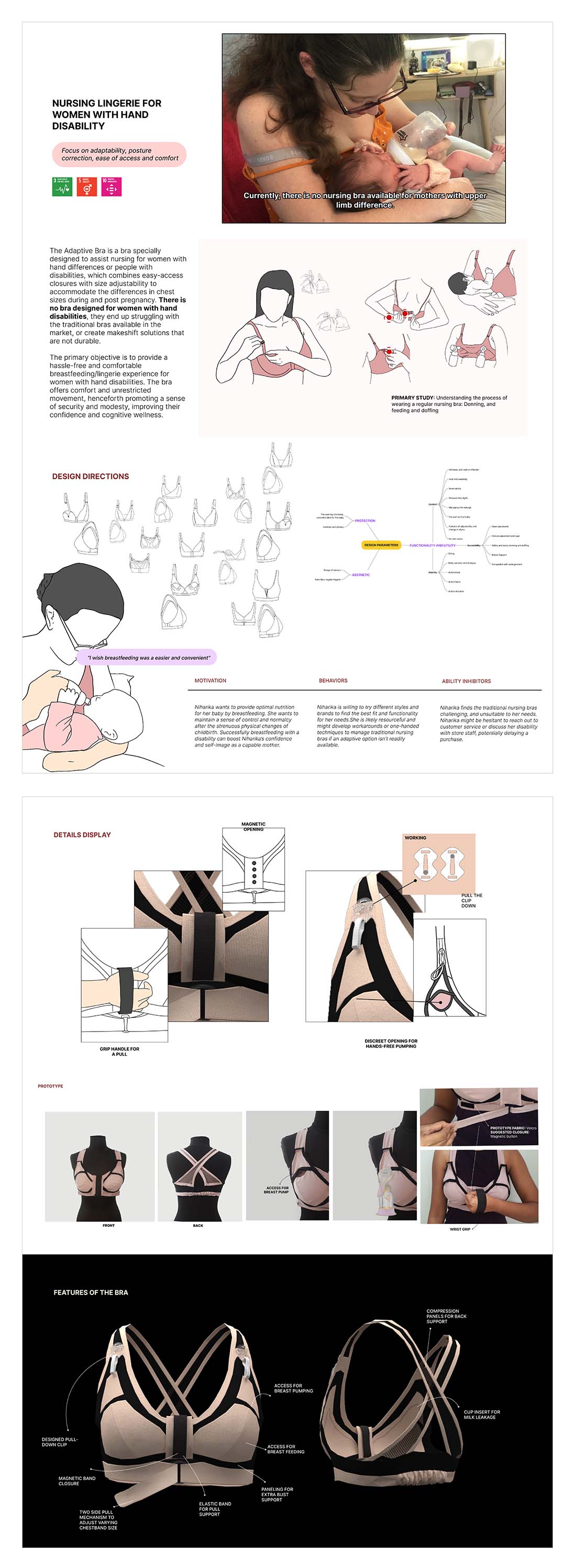 Rumia: An Adaptive Nursing Lingerie poster 2