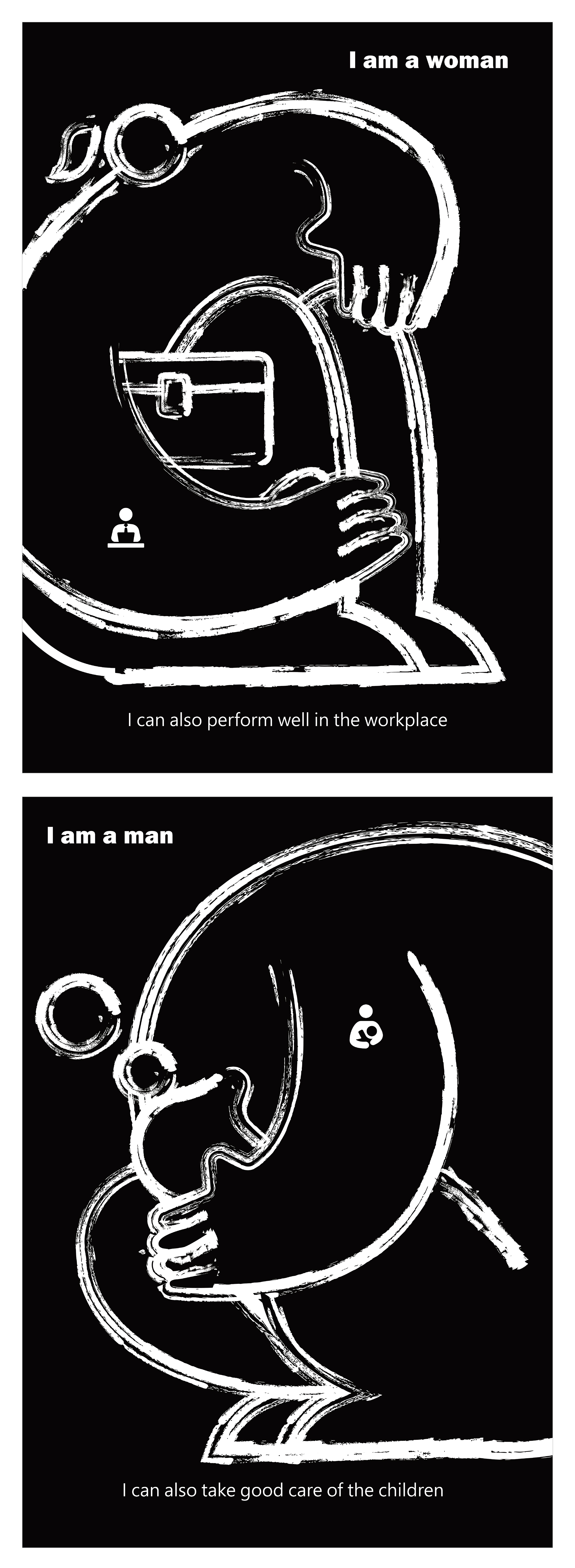 I am a man/woman poster 2